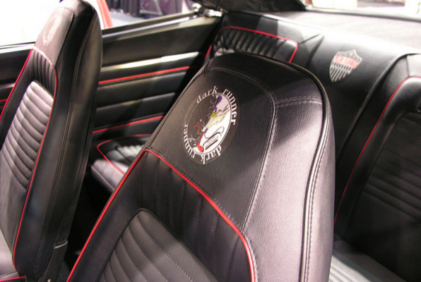 Vinyl car interior