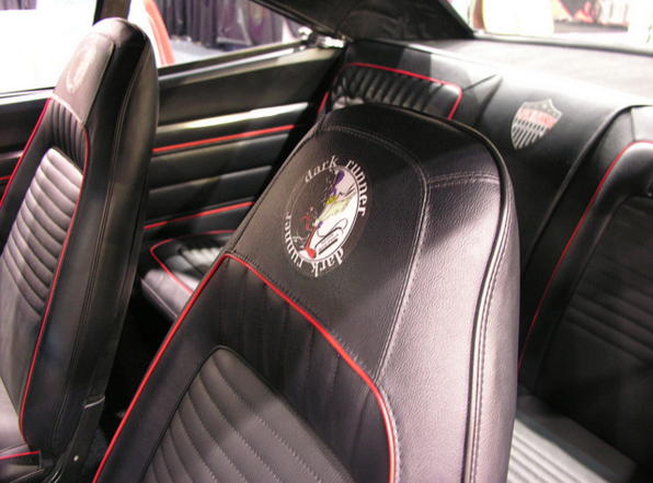 Vinyl car interior